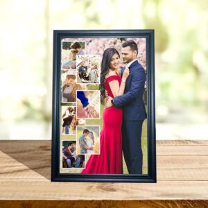 wall photo frame (multicolor, 11 photo(s), wood customise photo frame,)